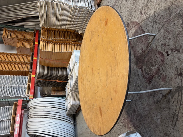 Where to rent TABLE, Round 5 ft Wood in Medford OR